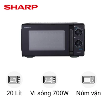 Lò vi sóng Sharp R-2040EH-BK 20L