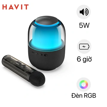 Loa Bluetooth Karaoke Mini Havit SK894 - Cũ