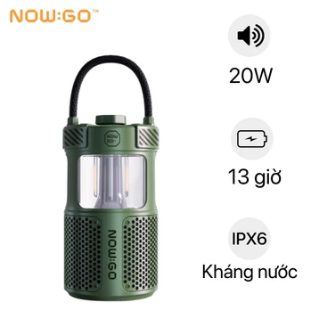 Loa Bluetooth Nowgo F1 Lamp Speaker - Cũ