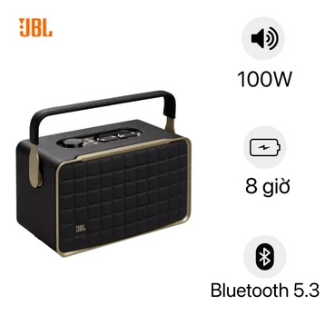 Trải nghiệm loa JBL Authentics 300: Điều chỉnh âm thanh bằng núm vặn, kết  nối đa dạng, giá bán cao cấp 11.9 triệu Đồng