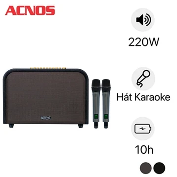 Loa karaoke xách tay ACNOS Acoustic 3S