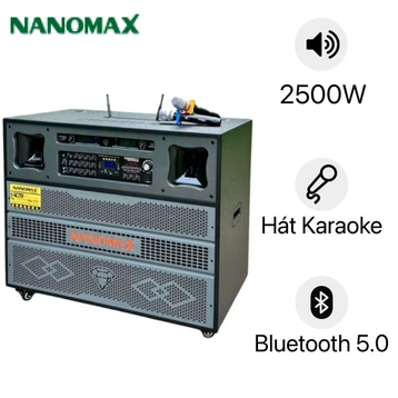 Loa kéo karaoke Nanomax Pro-7777