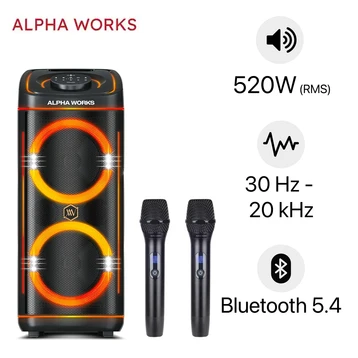 Loa Party Alpha Works GENBEAT 520