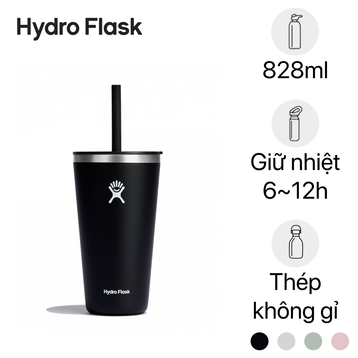 Ly giữ nhiệt Hydro Flask All Around Tumbler Straw Lid 828ml T28PS