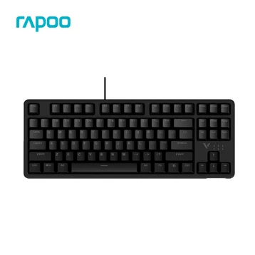 Bàn phím cơ có dây Rapoo V500 Pro 87 đen