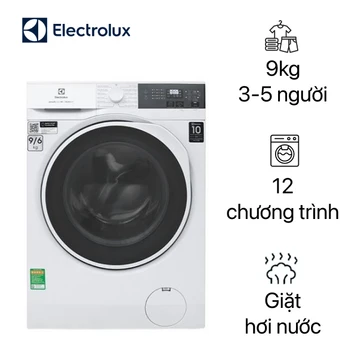 Máy giặt sấy Electrolux cửa ngang giặt 9kg - sấy 6kg 2024 (EWW9024P3WC)