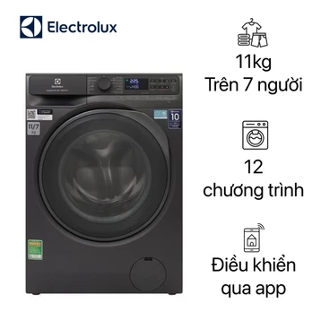 Máy giặt sấy Electrolux cửa ngang giặt 11kg - sấy 7kg 2024 (EWW1143R7SC)
