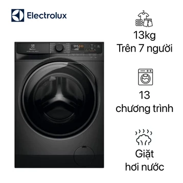 Máy giặt sấy Electrolux cửa ngang giặt 13kg - sấy 9kg 2025 (EWW1343P5SC)