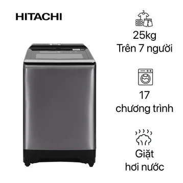 Máy giặt Hitachi cửa trên 25kg 2022 (SF-250ZFVAD SS)