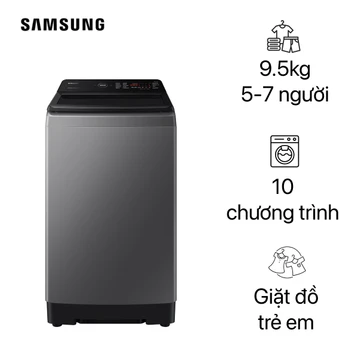 Máy giặt Samsung cửa trên 9.5kg 2023 (WA95CG4545BDSV)