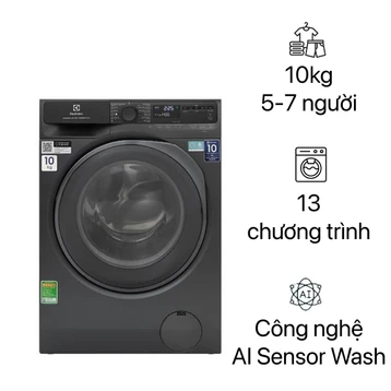 Máy giặt Electrolux cửa ngang 10KG 2024 (EWF1043R7SC)