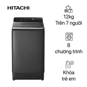 Máy giặt Hitachi cửa trên 12kg 2024 (12MVJWT GG)