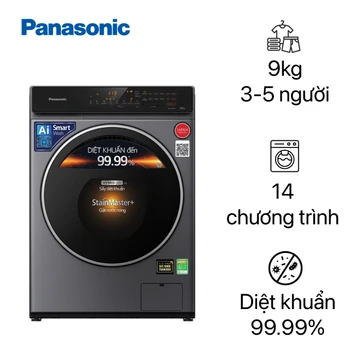Máy giặt sấy Panasonic cửa ngang giặt 10kg - sấy 2kg 2022 (NA-V10FC1LVT)