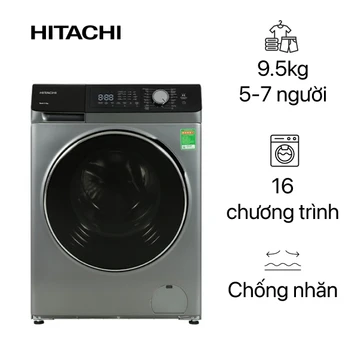 Máy giặt Hitachi cửa ngang 9.5kg 2023 (BD-954HVOS)