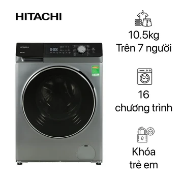 Máy giặt Hitachi cửa ngang 10.5kg 2023 (BD-1054HVOS)