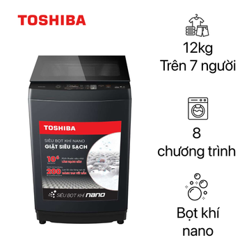 Máy giặt Toshiba 12kg 2022 (AW-DUK1300KV(MK))