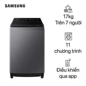 Máy giặt Samsung cửa trên Ecobubble 17kg 2024 (WA17CG6442BDSV)