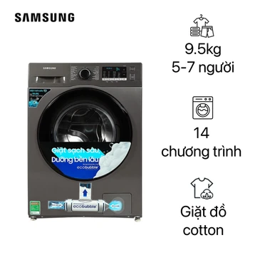 Máy giặt Samsung cửa ngang 9.5kg 2021 (WW95TA046AX/SV)