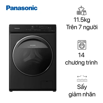 Máy giặt sấy Panasonic giặt 11.5kg - sấy 7kg 2024 (NA-S157FW1BV)
