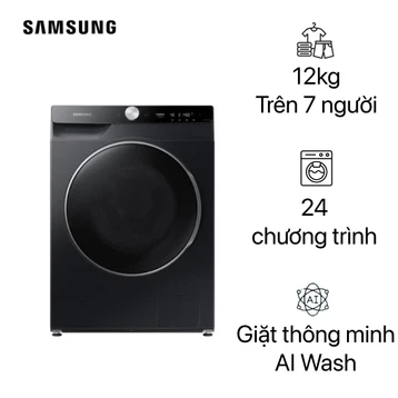 Máy giặt Samsung cửa ngang Ecobubble 12kg 2024 (WW12CGP44DSBSV)