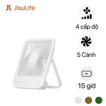 Quạt để bàn tích điện Jisulife FA26 4500mAh