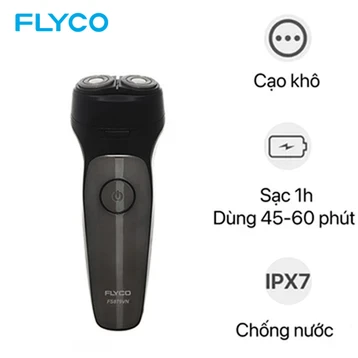 Máy cạo râu 2 lưỡi Flyco FS879VN