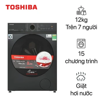 Máy giặt Toshiba cửa ngang 12kg 2025 (TW-T21BU130UWV(MG))