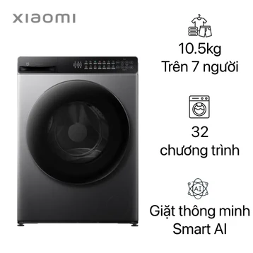 Máy giặt sấy Xiaomi Mijia giặt 10.5 - Sấy 7.5kg 2025