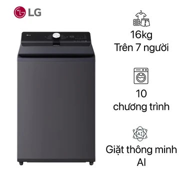 Máy giặt LG cửa trên 16kg 2025 (T2516DX5G)