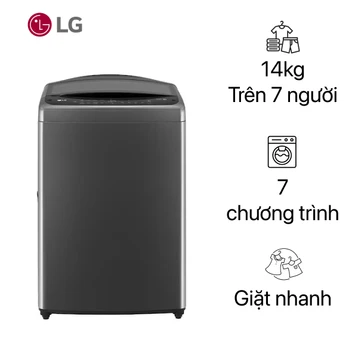Máy giặt LG cửa trên 14kg 2025 (TV2514DV3B)