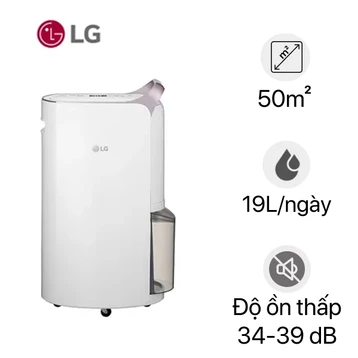 Máy hút ẩm LG Dual Inverter 19L MD19GQGE0