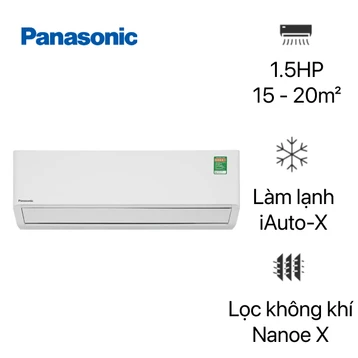 Máy lạnh Panasonic Inverter 1.5HP 2025 (CU/CS-U12BKH-8)