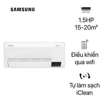 Máy lạnh Samsung Inverter 1.5 HP Wind-Free AR13CYFAAWKNSV