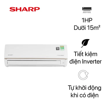 Máy lạnh Sharp Inverter 1 HP AH-X10CEWC