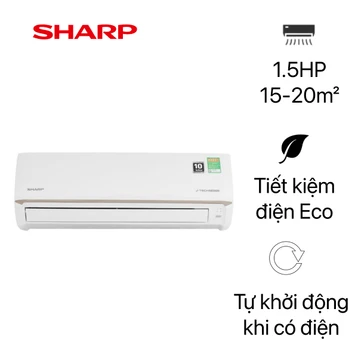 Máy lạnh Sharp Inverter 1.5 HP AH-X13CEWC