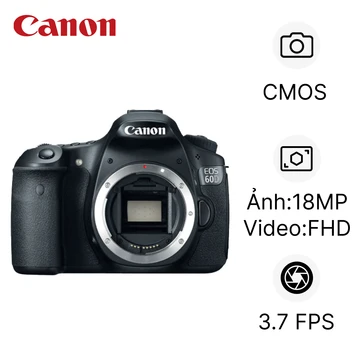 Máy ảnh kỹ thuật số Canon EOS 60D - Cũ trầy xước