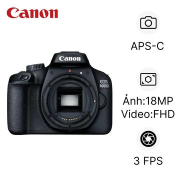 Máy ảnh kỹ thuật số Canon EOS 4000D - Cũ Trầy Xước