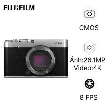 Máy ảnh kỹ thuật số Fujifilm X-E4 - Cũ Xước Cấn
