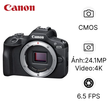 Máy ảnh kỹ thuật số Canon EOS R100 VN Full Box - Chưa kích hoạt