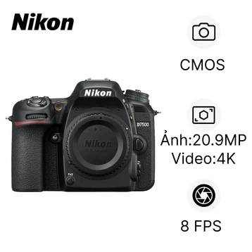 Máy ảnh kỹ thuật số Nikon D7500 VN Full Box - Chưa kích hoạt