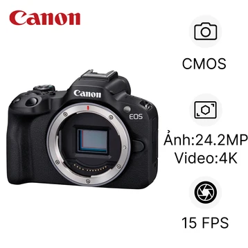 Máy ảnh kỹ thuật số Canon EOS R50 - Cũ trầy xước