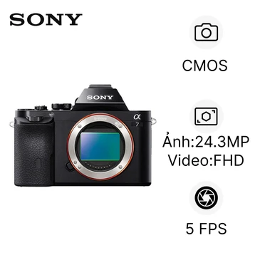 Máy ảnh kỹ thuật số Sony Alpha A7 VN Full Box - Đã kích hoạt