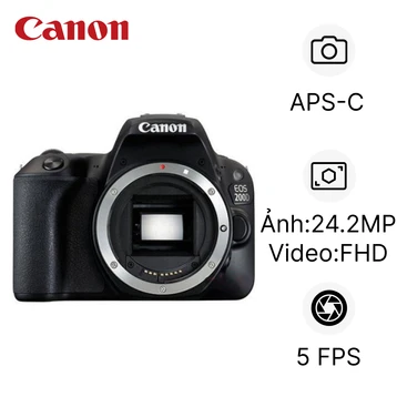 Máy ảnh kỹ thuật số Canon EOS 200D - Cũ đẹp