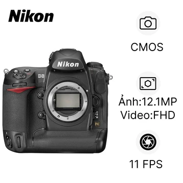 Máy ảnh kỹ thuật số Nikon D3 - Cũ Đẹp