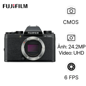 Máy ảnh kỹ thuật số Fujifilm X-T100 (Body) - Cũ Đẹp