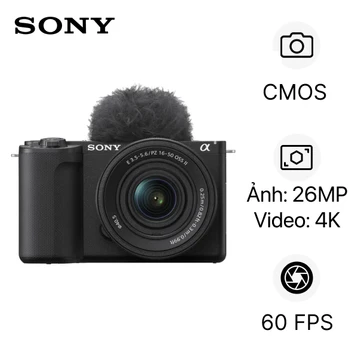 Máy ảnh Sony ZV-E10 II / ZV-E10M2 (Kèm Lens Power Zoom 16-50mm)