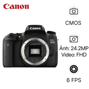 Máy ảnh Canon EOS 800D (Body)