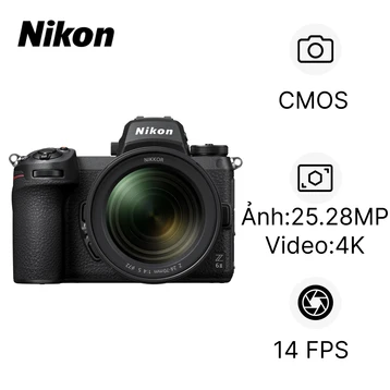 Máy ảnh kỹ thuật số Nikon Z6 II Kit Kèm Ống Kính 24-70mm