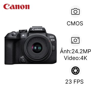 Máy ảnh Canon EOS R10 (RF-S18-45mm f/4.5-6.3 IS STM)