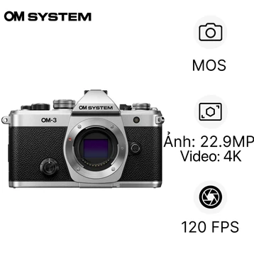 Máy ảnh OM SYSTEM OM-3 (Body Only)